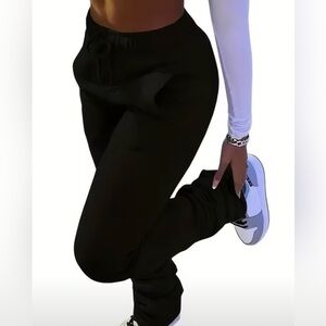 Black Jogger Sweatpants